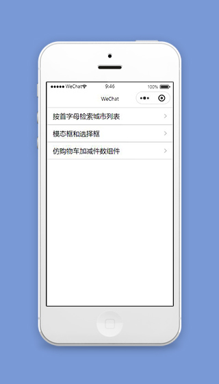 微信城市服务小程序列表页面源码下载